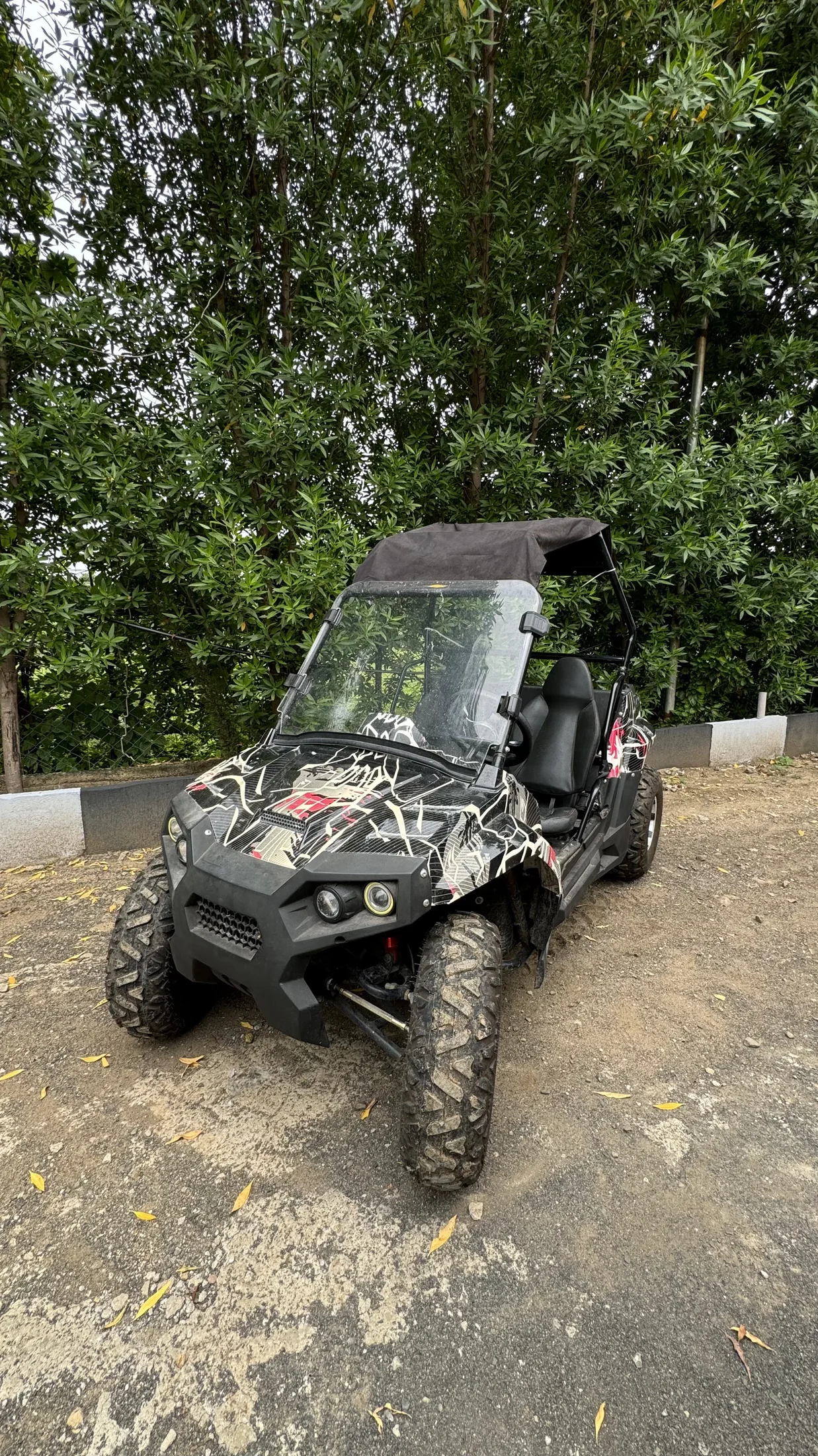 ATV experience. The resort ATV, with access and safety guidance confirmed by the team.