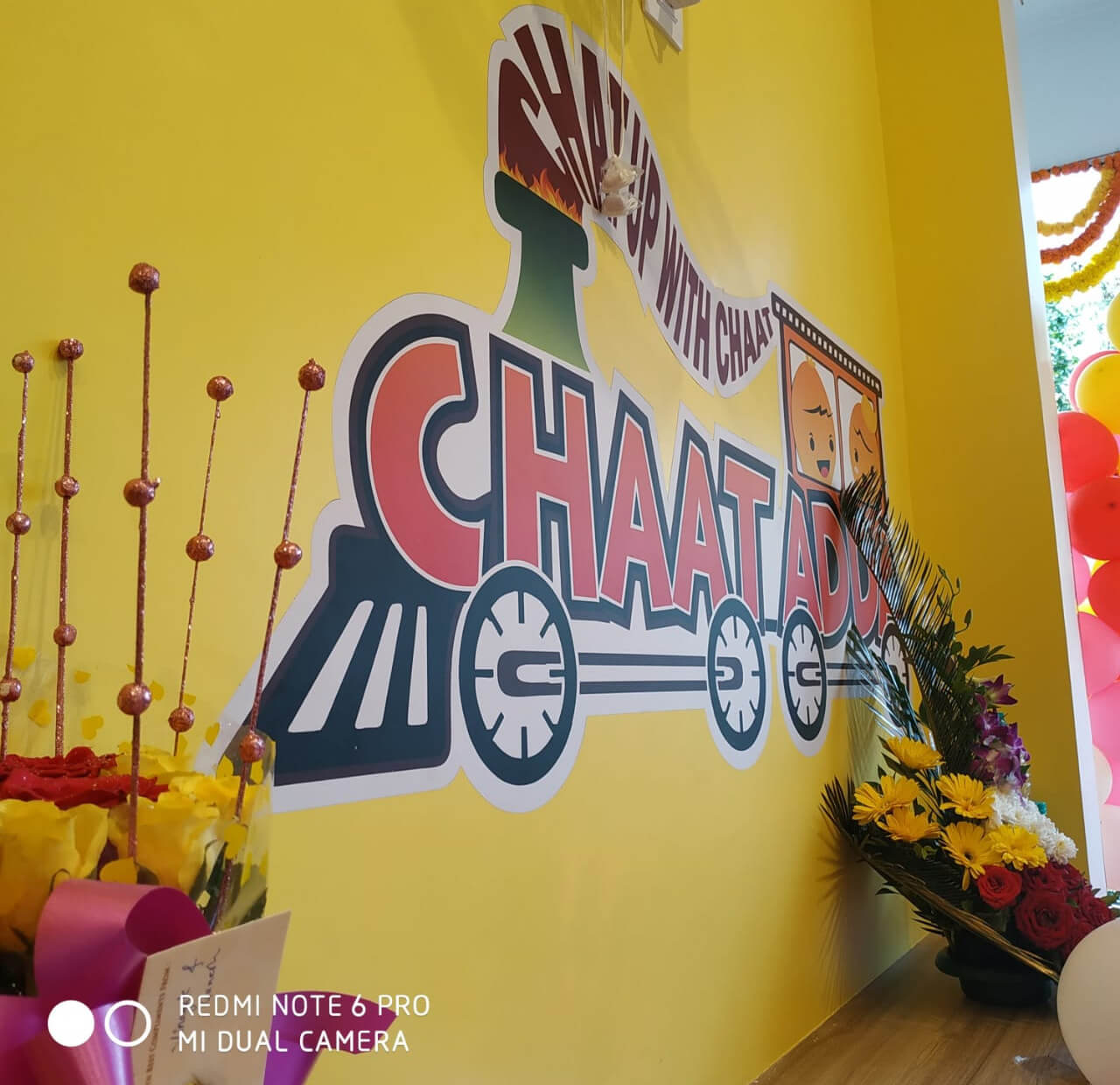 Brand wall installation