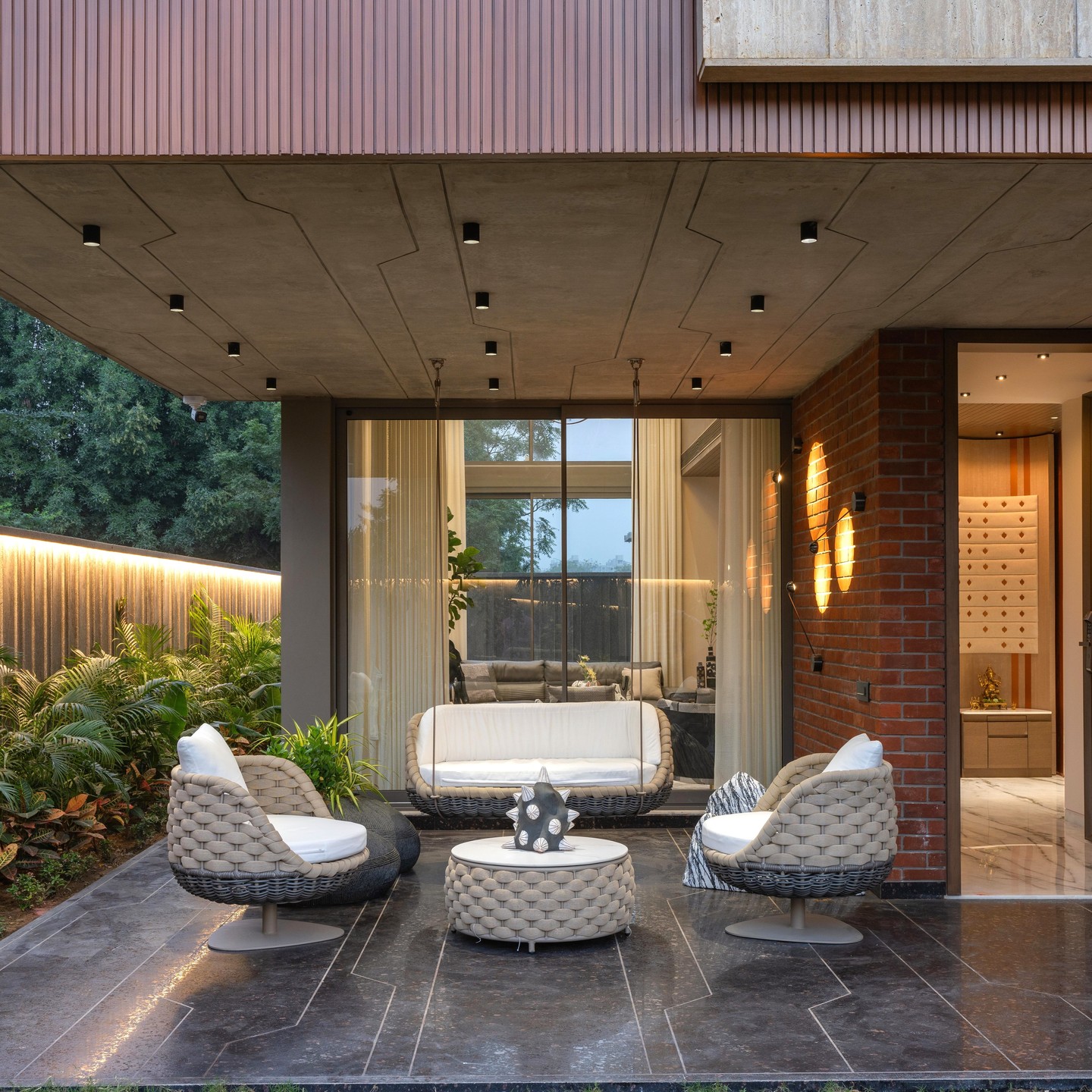 Outdoor Patio and Lawn Theatre