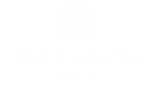 Roof & More identity visual
